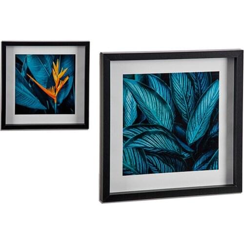 Painting Tropical Wood (2,5 x 32 x 32 cm)