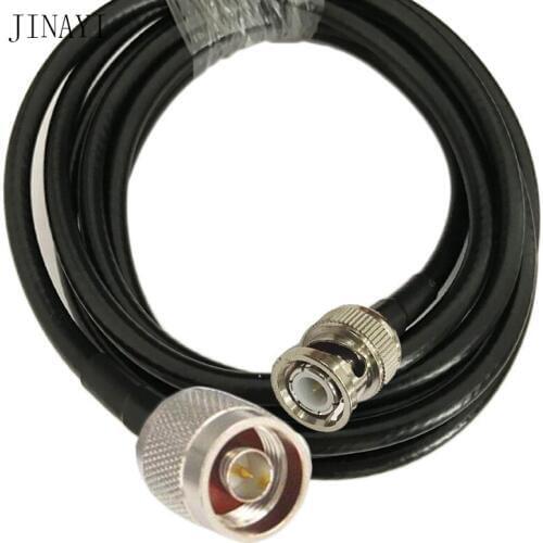 N male to BNC male connector 5D-FB 50-5 Coaxial Cable RF Adapter Cable 50Ohm 1/2/3m 5m 10m 15m 20m