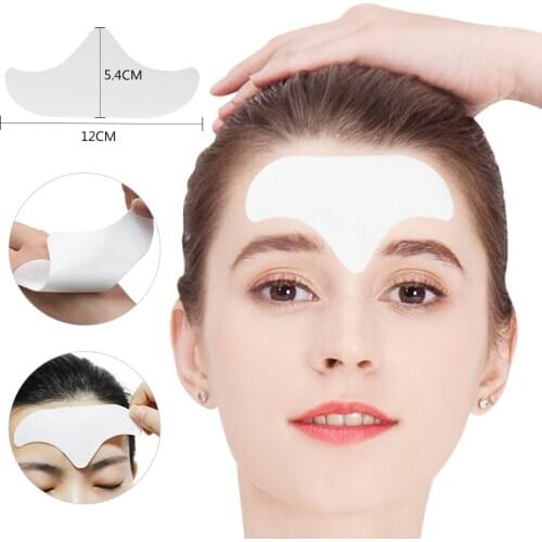 10 pcs Forehead Line Removal Anti-wrinkle Stickers Frown Treatment Anti-aging Lifting Mask Patch Skin Care Facial cotton Pad