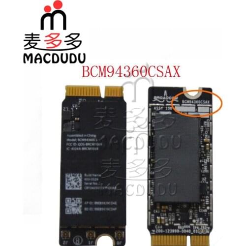 New BCM94360CSAX for Macbook Pro Retina A1425 A1502 A1398 Wifi Card 802.11ac and Bluetooth 4.0 Airport Card 653-0029