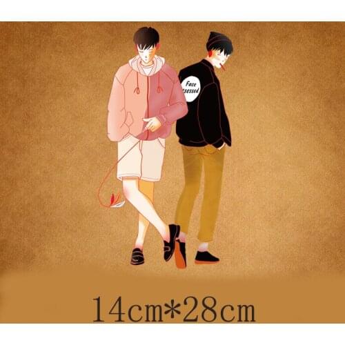 New fashion With Embroidered Patches Fashion Applique lron on Patch for Clothes Bags DIY Decal Apparel Accessory 1pcs