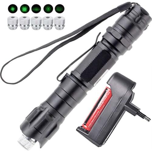 Hunting Green Red Laser Pointer High Power 5mw Adjustable Focus Ultra Far Radiation 8000m Laser Combustion Equipment 009 Series