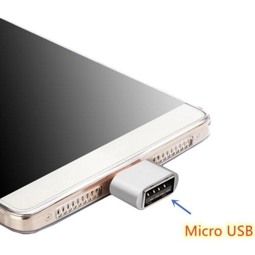 3 Colour USB 2.0 Type A Female To Micro USB Female Adapter Plug Converter Usb 2.0 To Micro Usb Connector Wholesale Dropship