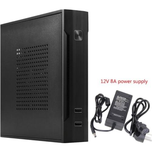 QX01 Mini ITX Computer Case Usb2.0 2.5 Inch Hdd SSD Gaming PC Desktop Chassis WXTB