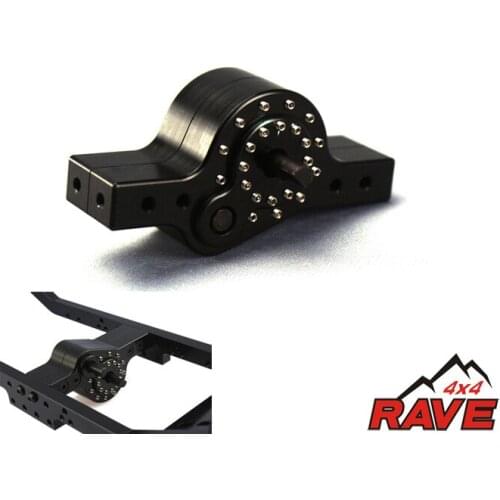 RAVE Metal Transfer Case for 1/10 RC TAMIYA 4X4 Jeep SCX10 D90 DIY Crawler Car TH17937-SMT5