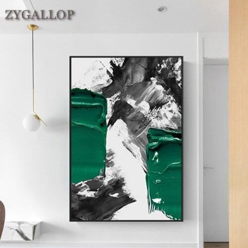 Hand Painted Oil Painting Print Canvas Wall Art Nordic Abstract Pictures for Home Design Wall Decor Cuadros Posters and Prints