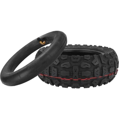TUOVT 10x3.0 TVT Off Road Vacuum Tire For KUGOO M4 PRO Electric Scooter 10 Inch Anti-skid Tubeless Tyre With 10*2.5 Inner Tube