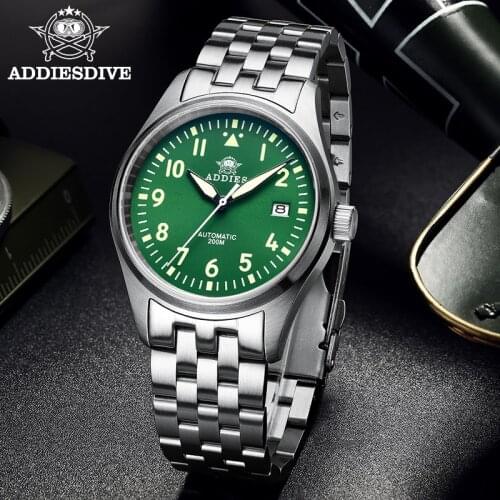 200 Meters Waterproof Watch Automatic Mechanical Re-Engraved Version Of The Diving Custom Sports Stainless Steel Material