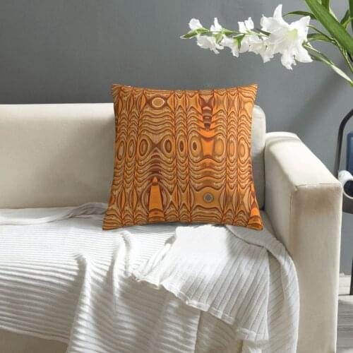 Tiki Gold pillowcase printed cushion cover sofa waist pillow pillow cover