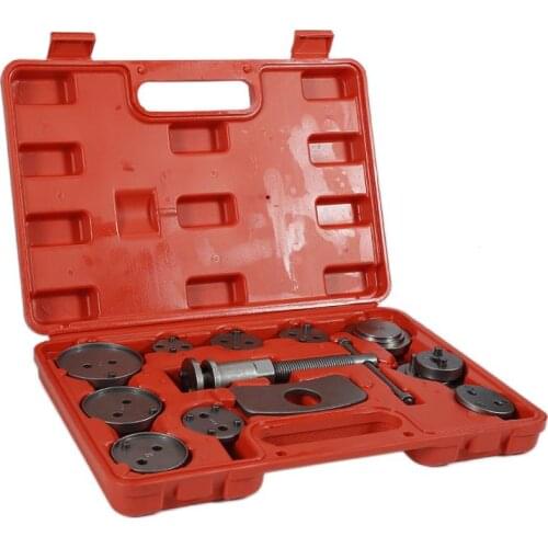 13 pcs Car Auto Wheel Cylinder Disc Brake Pad Caliper Separator Replacement Piston Rewind Hand Tool Car Repair Tools Kit HWC