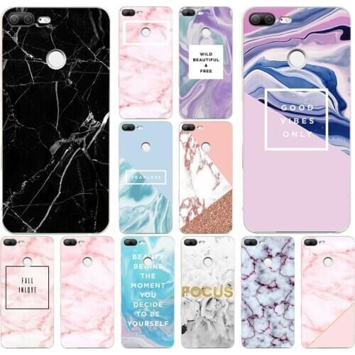 211FG Marble Mobile gift Soft Silicone Tpu Cover phone Case for huawei Honor 9 10 20 Lite Pro