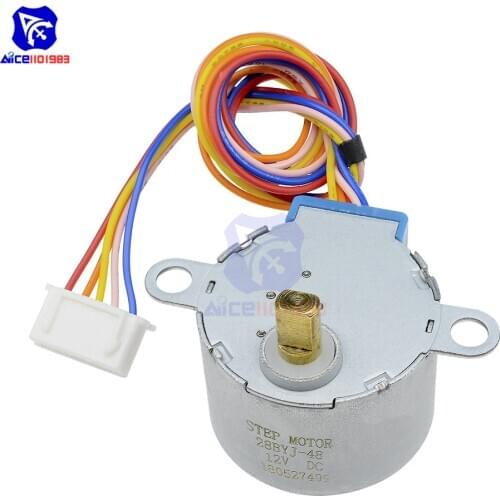 Diymore Smart Electronics 28BYJ-48 4 Phase DC 12V Gear Stepper Motor