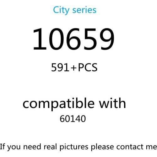 591pcs 10659 Building Block Toy City Series 60140 Assembled Building Block Childrens Toy Gifts