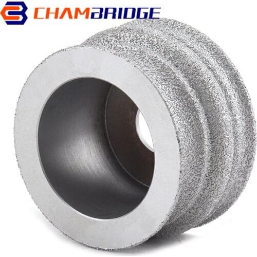 75mm Diamond Profile Wheel Brazing Diamonds Marble Sanding Disc Angle Grinder Grinding Wheel Marble Discs Thickness 40mm