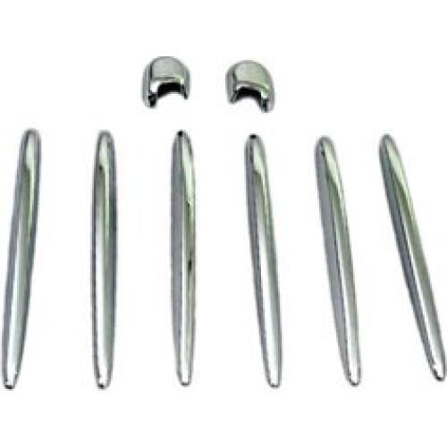 Styling Hood Air Vent Trims Cover 8PCS New for Mercedes Benz W164 ML Class for Mercedes Benz X164 GL Class Durable