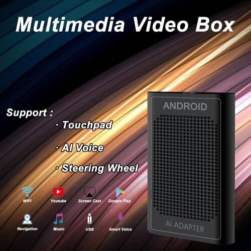 Android 9.0 4+64GB CP-600P Carplay Ai Box For Ford Mustang Mach-E Ecosport Escape Edge Plug & Play Auto Car Entertainment System