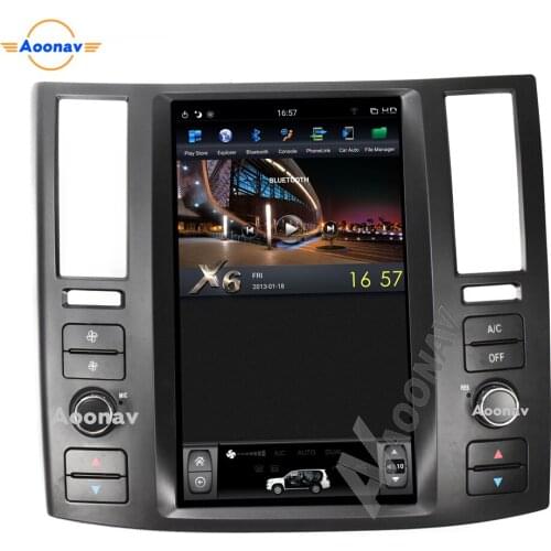 2din android car radio multimedia player For Infiniti FX35 FX45 2004-2008 car stereo autoradio vertical screen GPS navigation