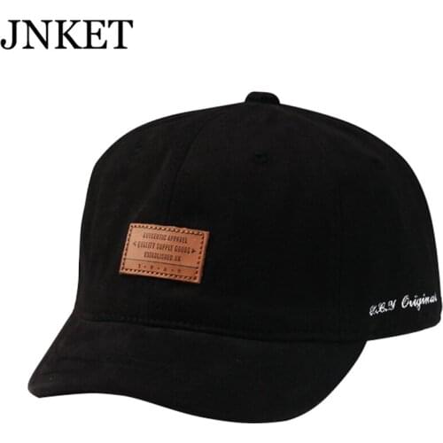 JNKET New Unisex Short Visor Baseball Cap Hip Hop Caps Outdoor Sunhat Snapbacks Hats Letter Baseball Hats Gorras Casquette