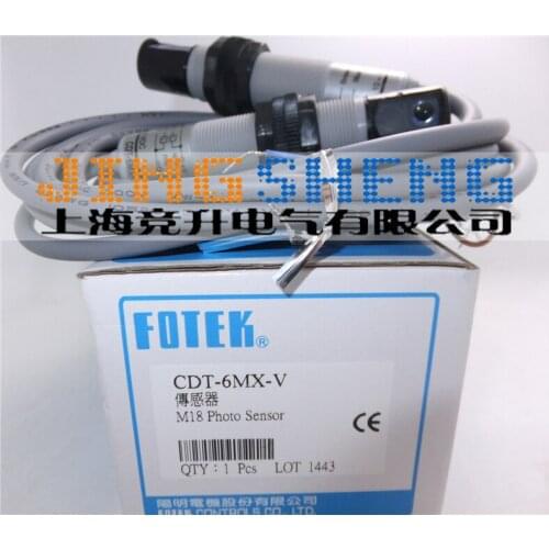 CDT-6MX-V FOTEK Original & New Photoelectric Switch Sensors