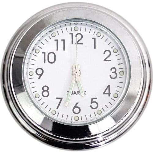 Scooter Handlebar Mount Watch Waterproof Luminous Watch for Bike Motorcycle Bike Electric Scooter