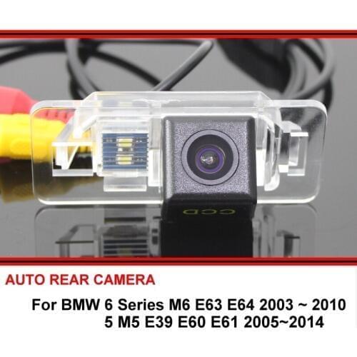 For BMW 6 M6 E63 E64 / 5 M5 E39 E60 E61 Waterproof HD CCD Car Parking Reverse Rearview Backup Rear View Camera Night Vision