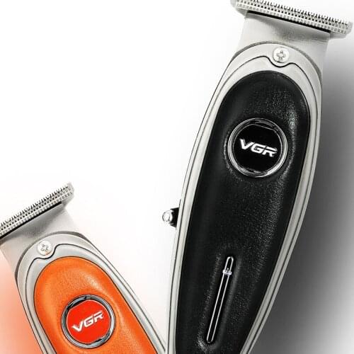 VGR Electric Hair Clipper Professional Trimmer for Men Barber Razor Beard Stainless Steel Blade Hair Cutting Machine