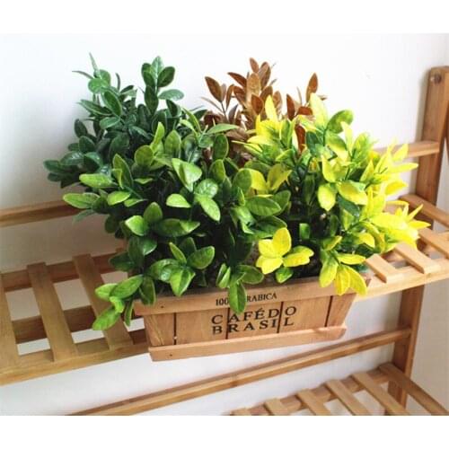 Artificial plants Simulation green grass Fake plant decorate flowers For wedding home garden Plastic plant Artificial grass