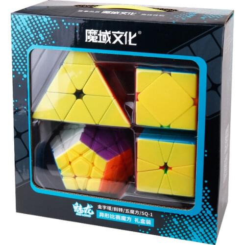 MoYu 2x2x2 3x3x3 4x4x4 5x5x5 Magic Neo Cube Gift Box Meilong 2x2 3x3 4x4 5x5 Speed Cube Puzzle Cubo Magico Educational Toys