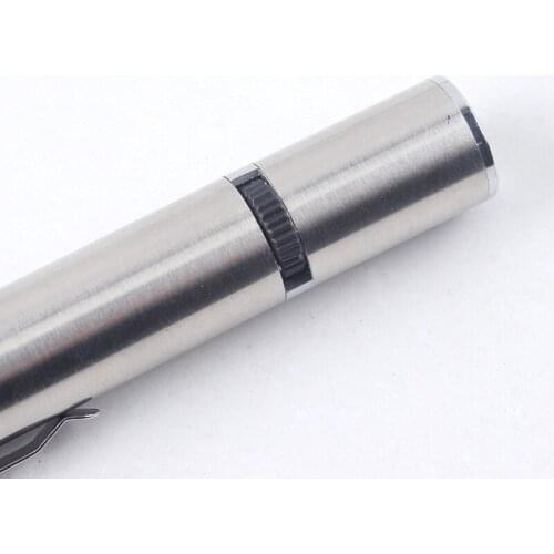 USB Direct Charging Laser Cat Teaser Pet Supplies Cat Teaser Toy Stainless Steel 11.5x1.6cm