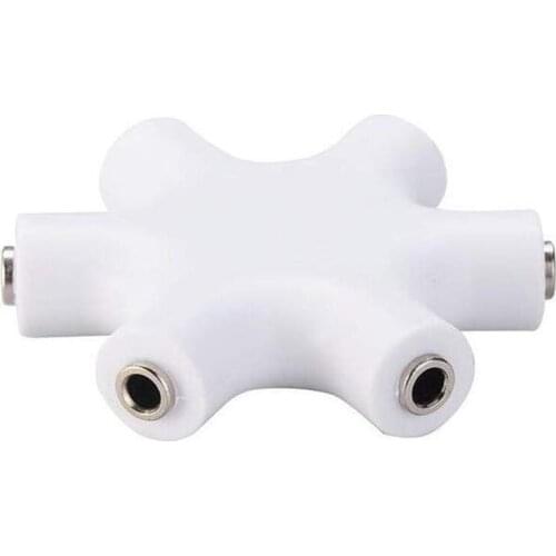 Multifunctional audio adapter male and female couple plug DC3.5mm mobile phone computer headset one point five adapter