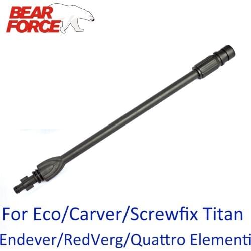Pressure Washer Water Spray Lance Car Wash Jet Lance Spear Nozzle for ECO Carver Screwfix TITAN Endever Redverg Quattro Elementi