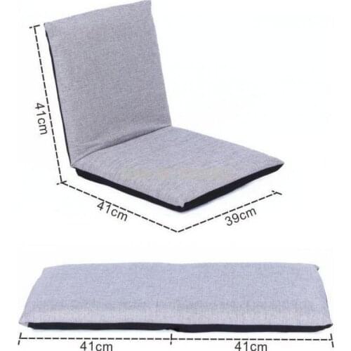 Japanese style single lazy sofa legless folding backrest bay window computer chair nursing chair dormitory bedroom chair bed sea