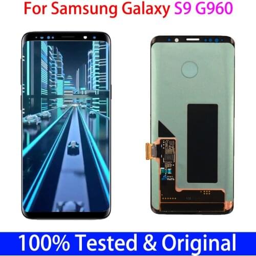 Original Super AMOLED LCD For Samsung Galaxy S9 G960 G960F LCD Display Touch screen For Galaxy SM-G960 LCD With Black Spot Dot