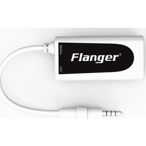 Flanger FC-21 Guitar/Bass to Smartphone converter connect to APP guitar effect pedal great deal of soft stompbox IOS and Android