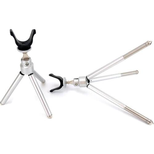 Portable Collapsible Fishing Rod Holder Folding Ice Small Triangle Bracket Winter Ice Fishing Pole Fishing Tackle