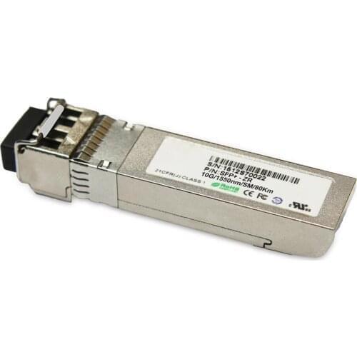 SFP+-CWDM-1XX0-80 10Gb/s CWDM 80KM SFP+ Transceiver