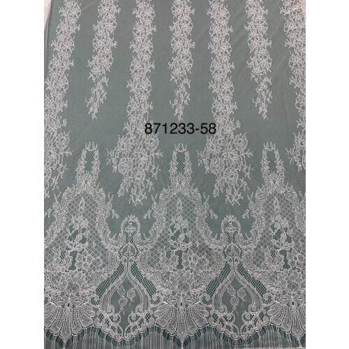 Chantilly Eyelash Lace Garment Soft French Lace Higher Quality Chantilly Tulle Lace For Wedding Dress