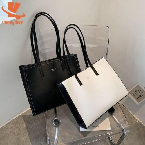 CAREY KEY 2021 Shoulder Bag Women Hand Bag Ladies PU Leather Womens Office Big Tote Lady Handbags And Purses