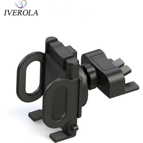 Univerola Universal Cd Slot Holder Air Vent Mount Stand 360 Degree Car Mobile Phone Holder Bracket For iPhone Samsung Xiaomi GPS