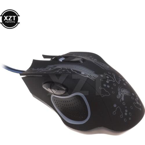 High Quality Wired Gaming Mouse 7 Button 5500 DPI LED Optical USB Gamer Computer Mouse Mice Cable Mouse For Game