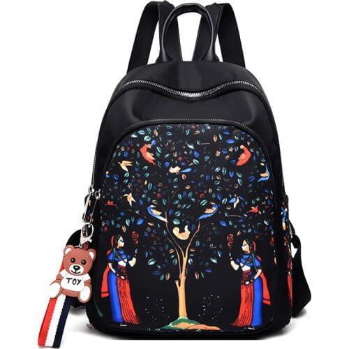 2020 New Prodcut Folk-custom Unisex Oxford Backpack Fashion Casual Travel Camp Outdoor Shoulders Bags