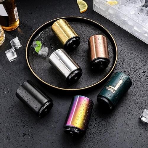 Automatic Beer Bottle Opener Magnet Bottle Opener Portable Creative Push Down Wine Beer Soda Cap Opener Gadget for Home