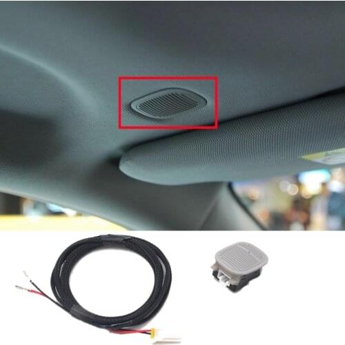 Car HandsFree Microphone Mic Assy with Harness Wire for Hyundai Sonata Kia K3 K5 Rio 96575 1W000HCS