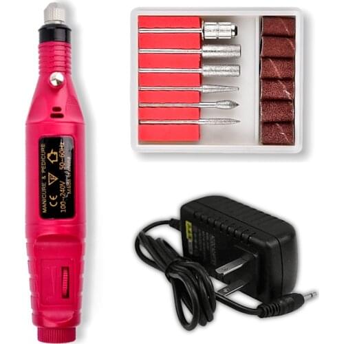 1PCS NEW Professional Electric Nail Drill Machine Polish Grinding Nail Art Manicure Tool Exfoliating Nail Art Manicure Machine