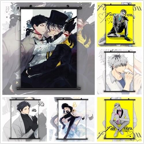 Haikyuu!! Akaashi Keiji X Bokuto Koutarou Anime Posters Canvas Painting Wall Decor Wall Art Picture Room Decor Home Decor