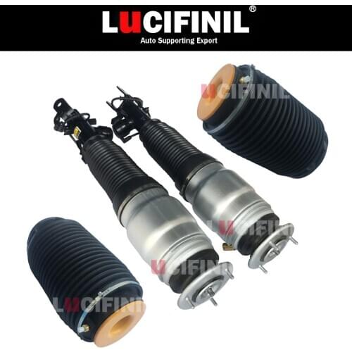 LuCIFINIL4X Front Air Suspension Shock Absorber Rear Air Spring Bag Fit Hyundai Equus 546063N530 546053N530