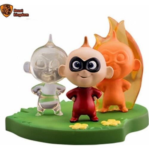 Beast kingdom Disney PIXAR The Incredibles JACK-JACK mini egg Attack Series garage Garage Kits Model Kits Collecting gift toys