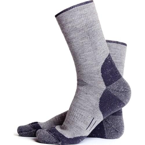 Fonoun Adult Merino Wool Climbing Hiking Skiing Socks Thicken Warm Resistant Breathable Shock Absorber FN3325