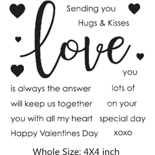 Newest Arrival DIY Metal Cutting Dies Letter Metal Cutting Dies Stencils Clear Stamps for Photo Embossing Scrapbooks