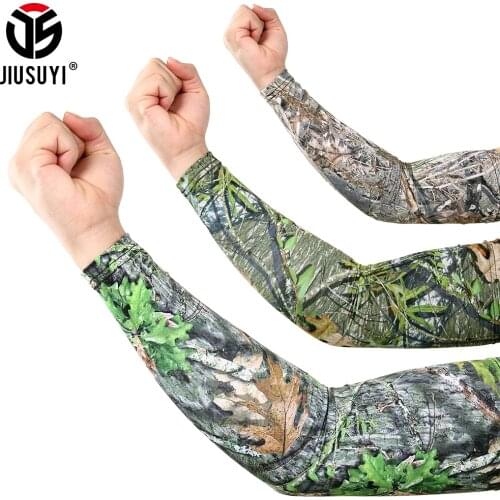 1 Pair Cooling Arm Sleeves Cover Summer UV Protection Ice Cycling Outdoor Running Fishing Climbing Driving Arm Warmers Men Women